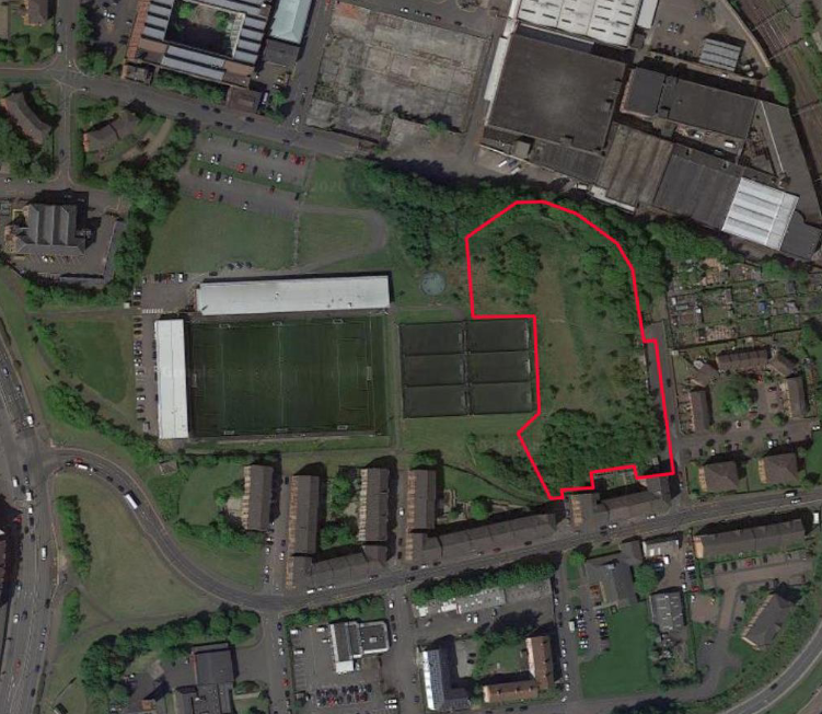 55 homes for social rent planned at former Glasgow football ground