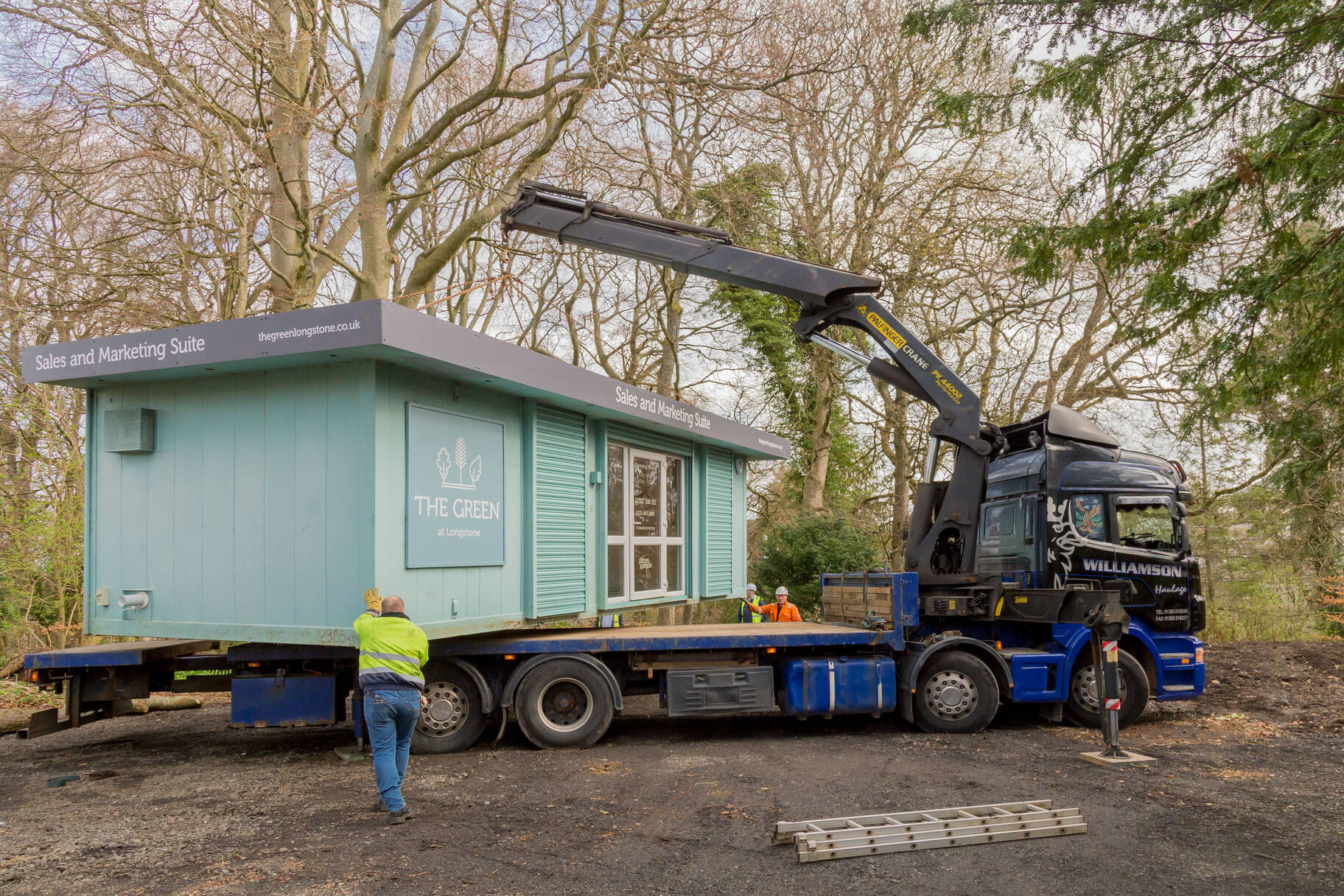 Places for People hands recycled portacabin to Edinburgh charity