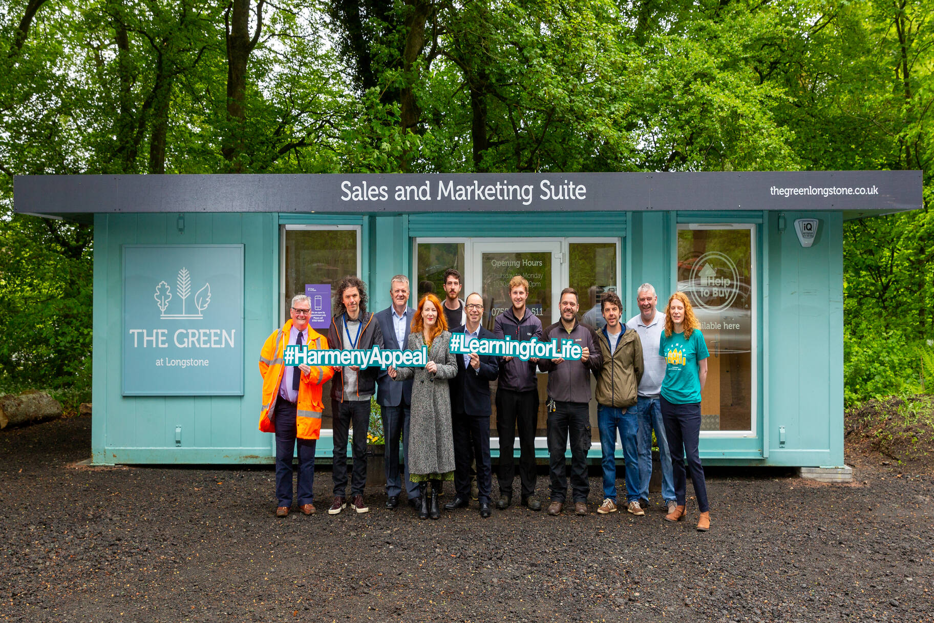 Places for People hands recycled portacabin to Edinburgh charity