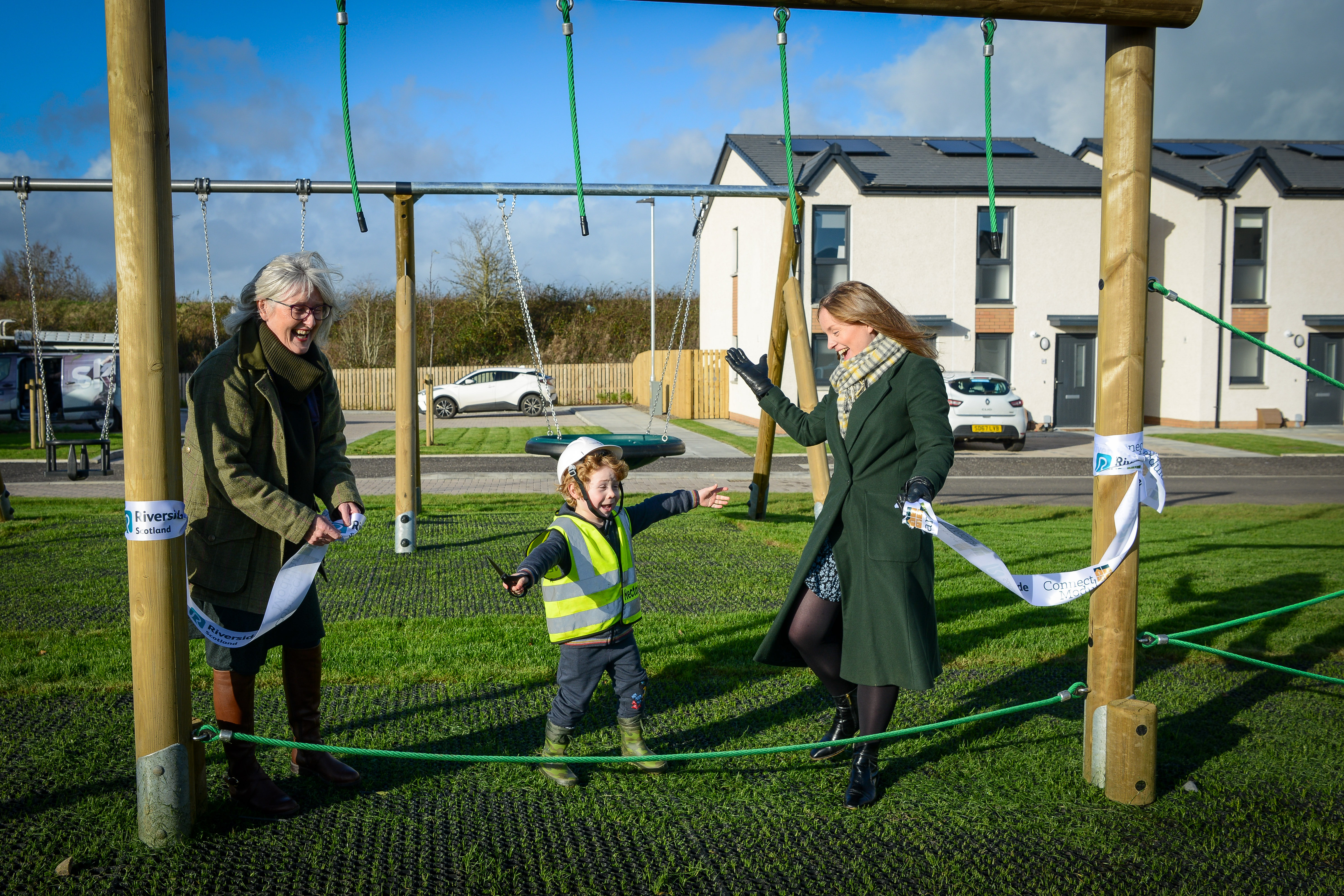 Scotland's first large scale modular housing development is completed