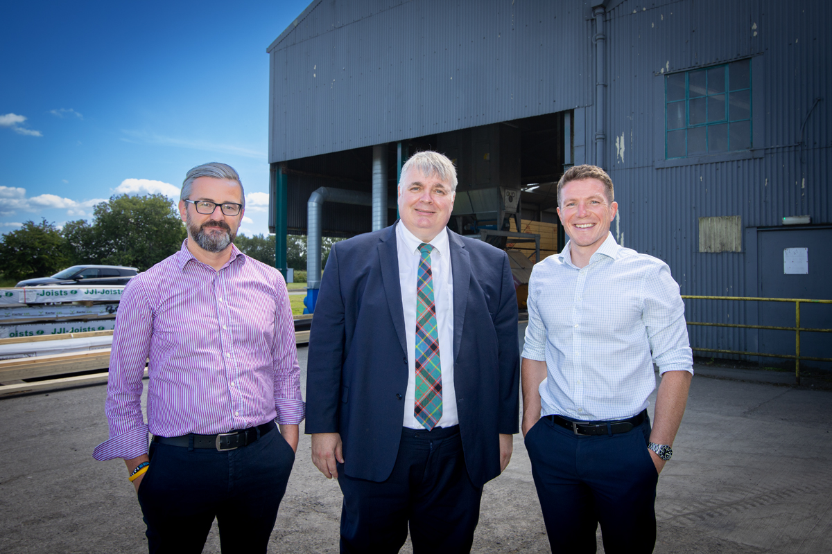 MP and MSP visit Deeside Timberframe to discuss housing delivery and build targets