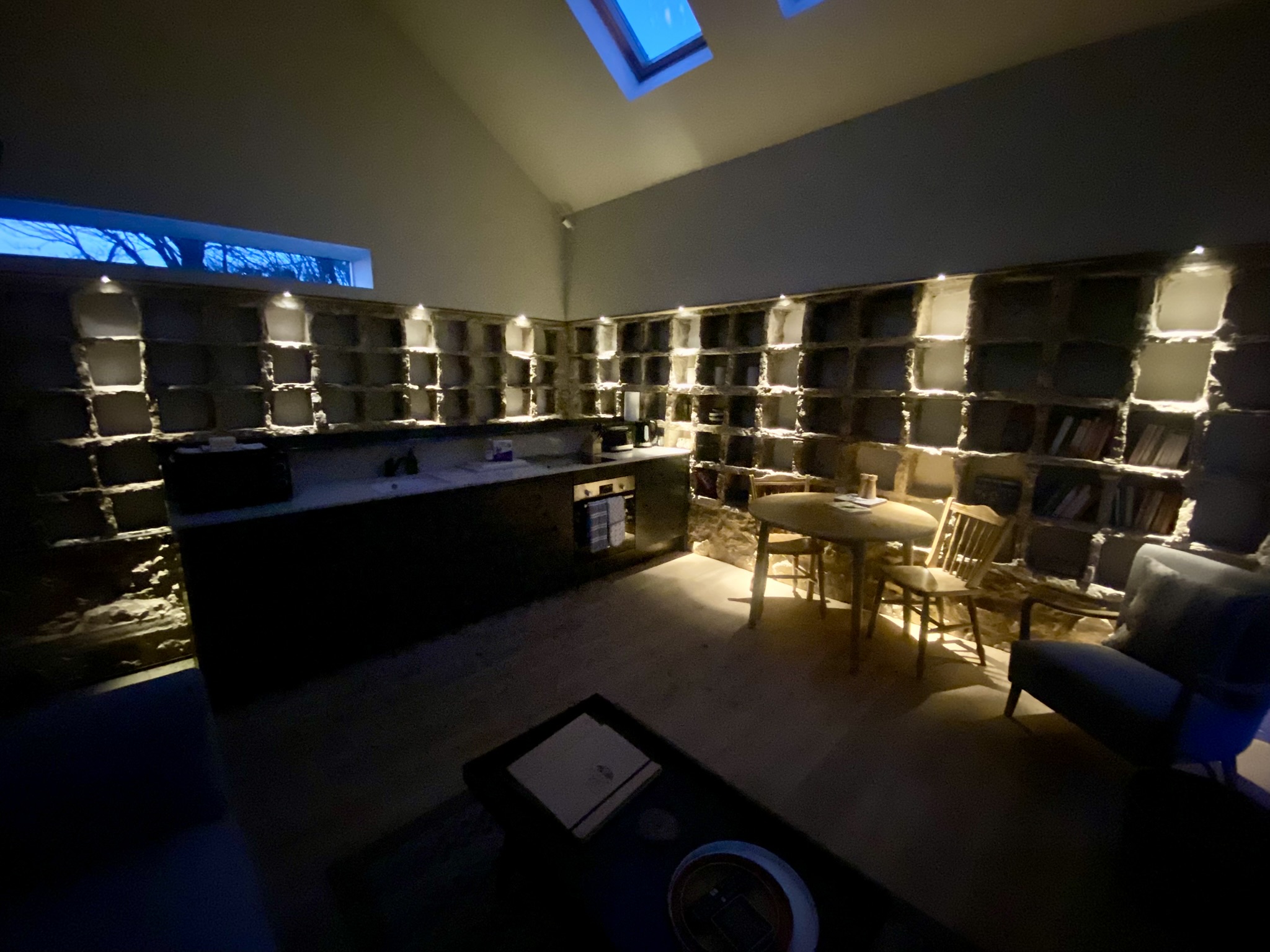 In Pictures: The impact of lighting design on a restored Doocot