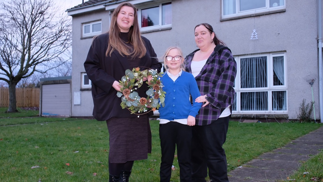 Elgin residents to spend first Christmas in new home