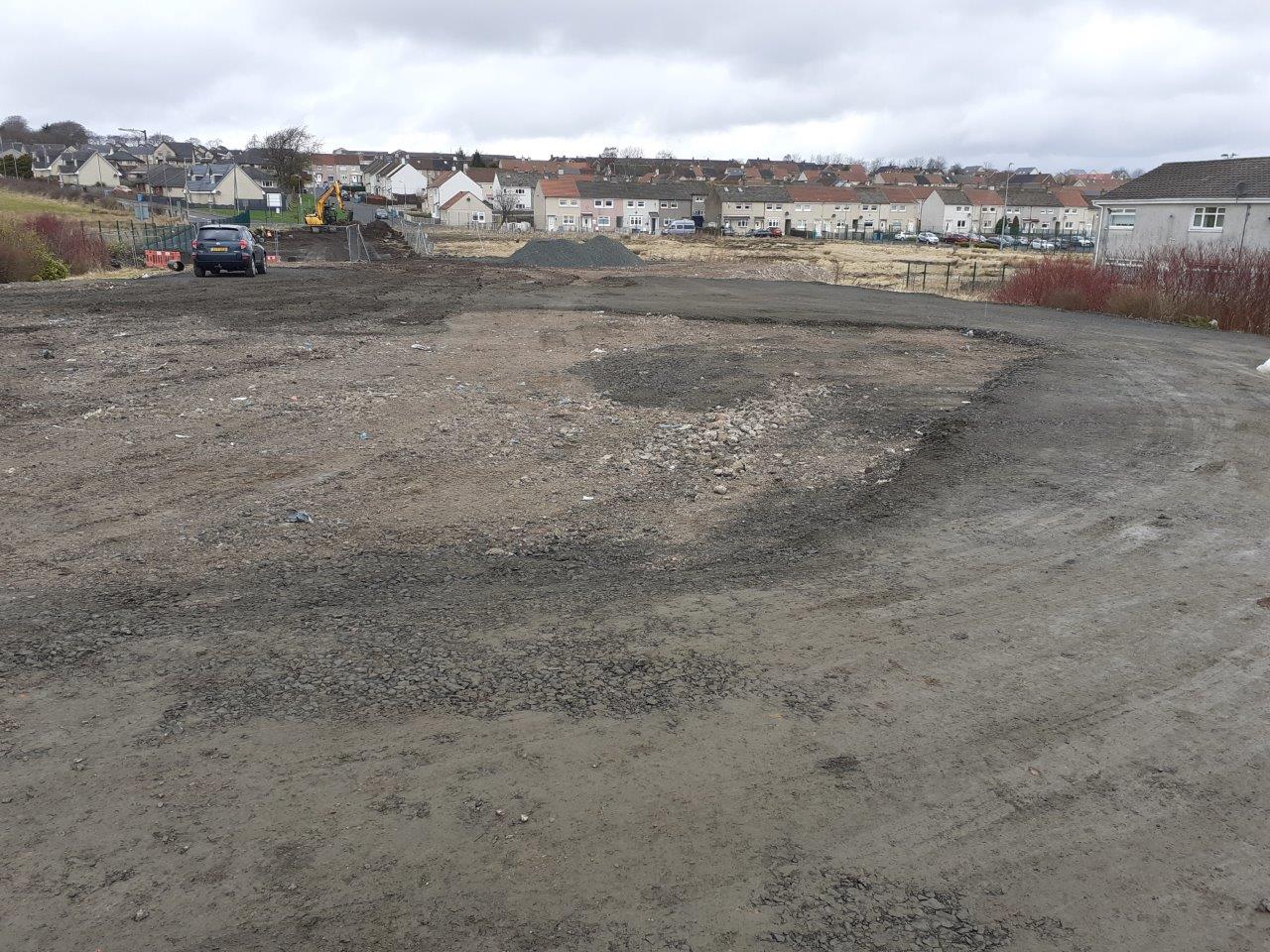 Work begins on new council homes at Plains site