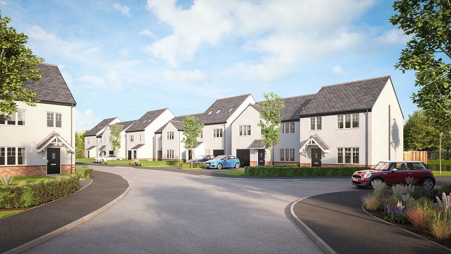 Avant Homes granted permission for 312-home Edmonstone development