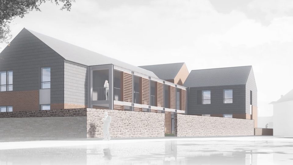 Work starts on new social housing at former Prestwick police station