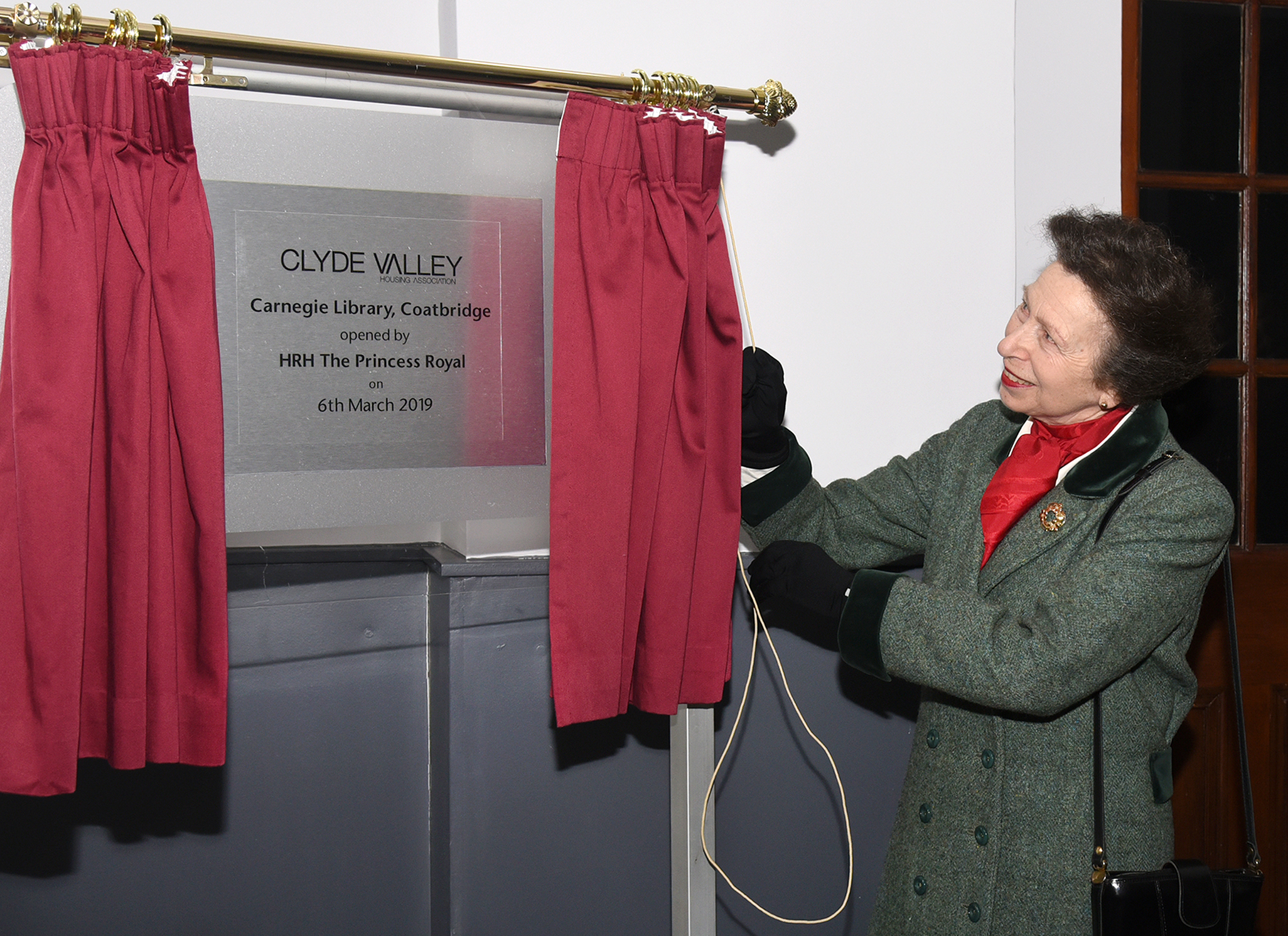 The Princess Royal unveils historic library’s transformation into new homes
