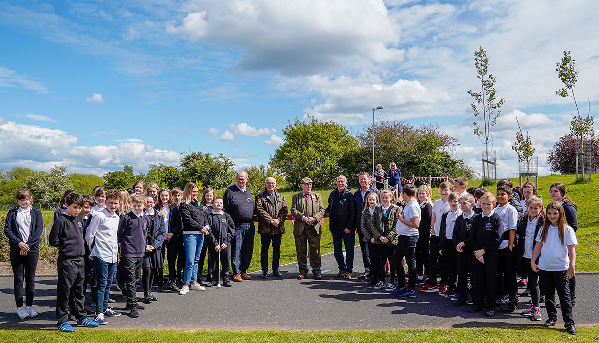 Public artwork complete in North-West Dumfries