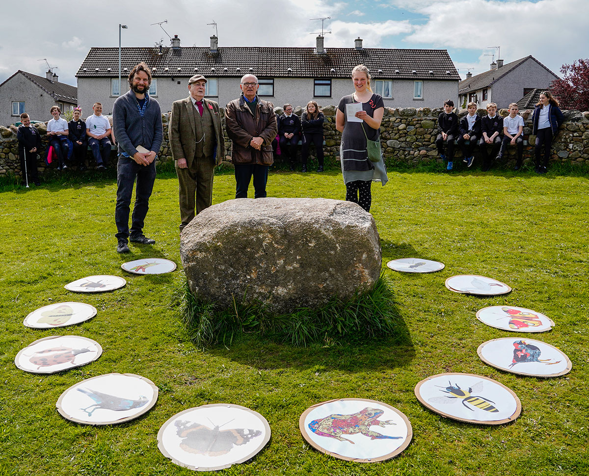 Public artwork complete in North-West Dumfries