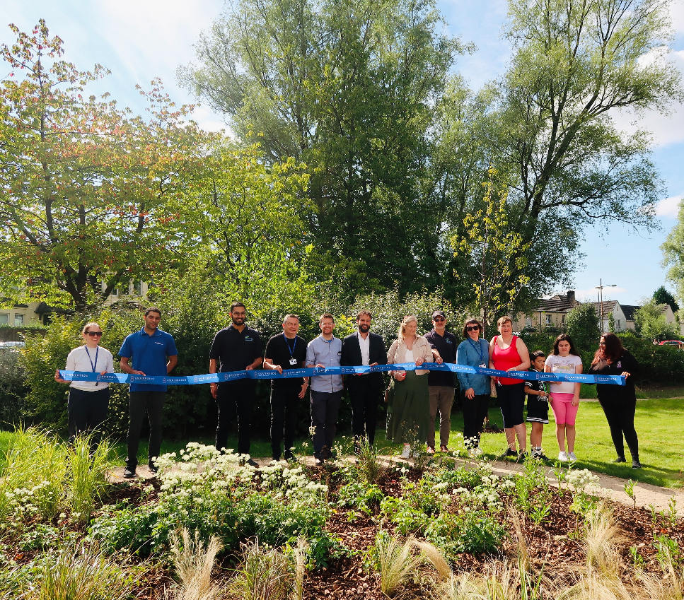 Underused greenspace in Cardonald transformed into vibrant community park