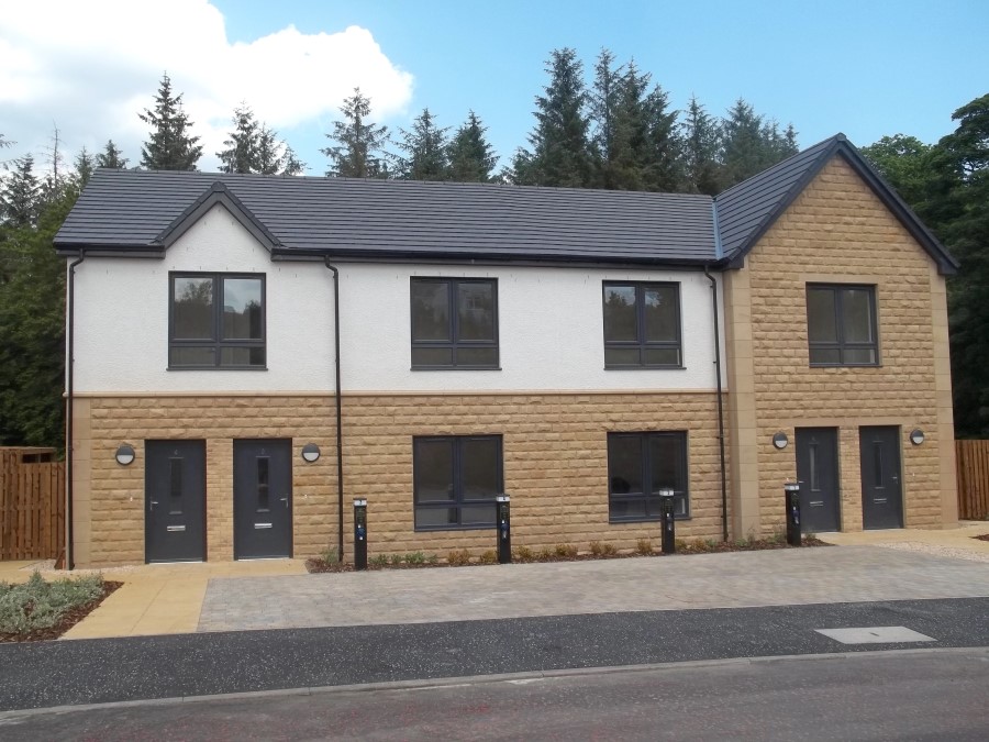 Rural Stirling Housing Association unveils four new homes in Strathblane