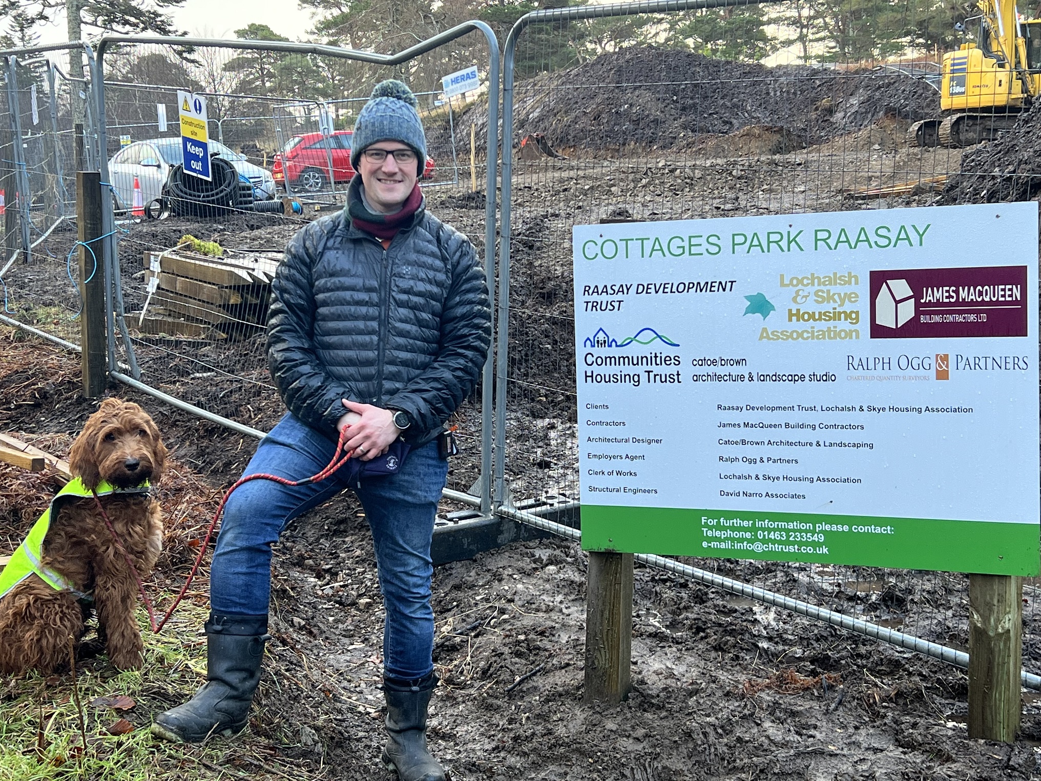 Work begins on community-owned affordable homes in Raasay