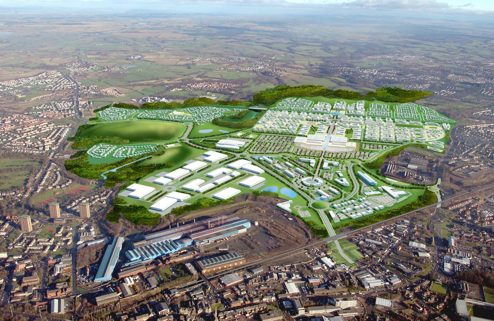 Green light for ‘transformative’ Ravenscraig regeneration plans