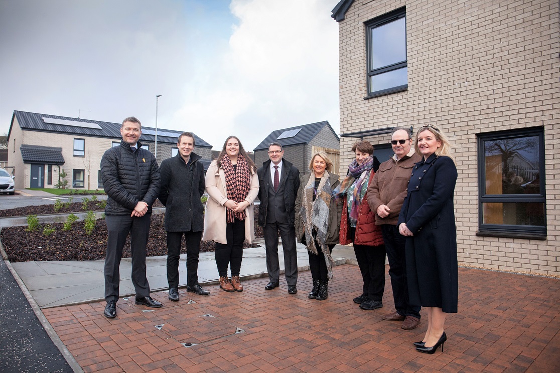 Former Greenock school site transformed into 36 new affordable homes