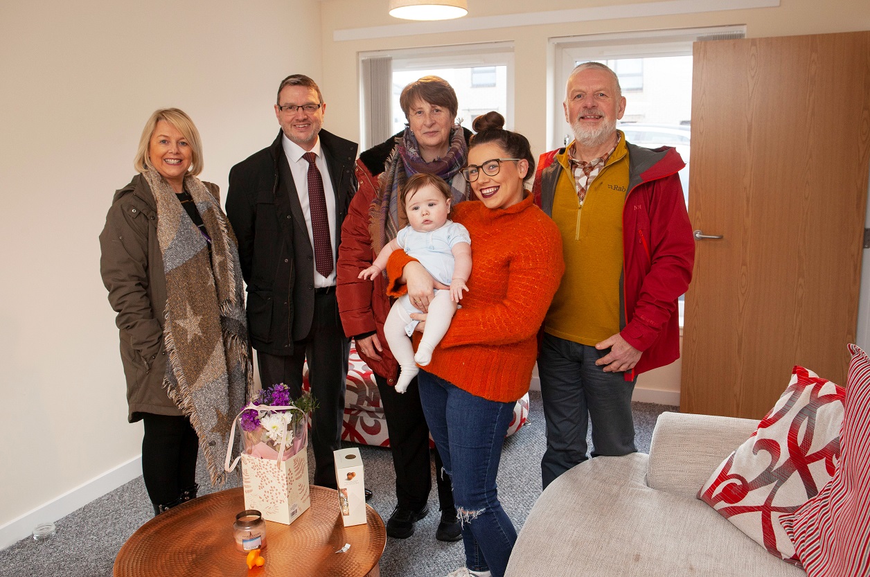 Former Greenock school site transformed into 36 new affordable homes