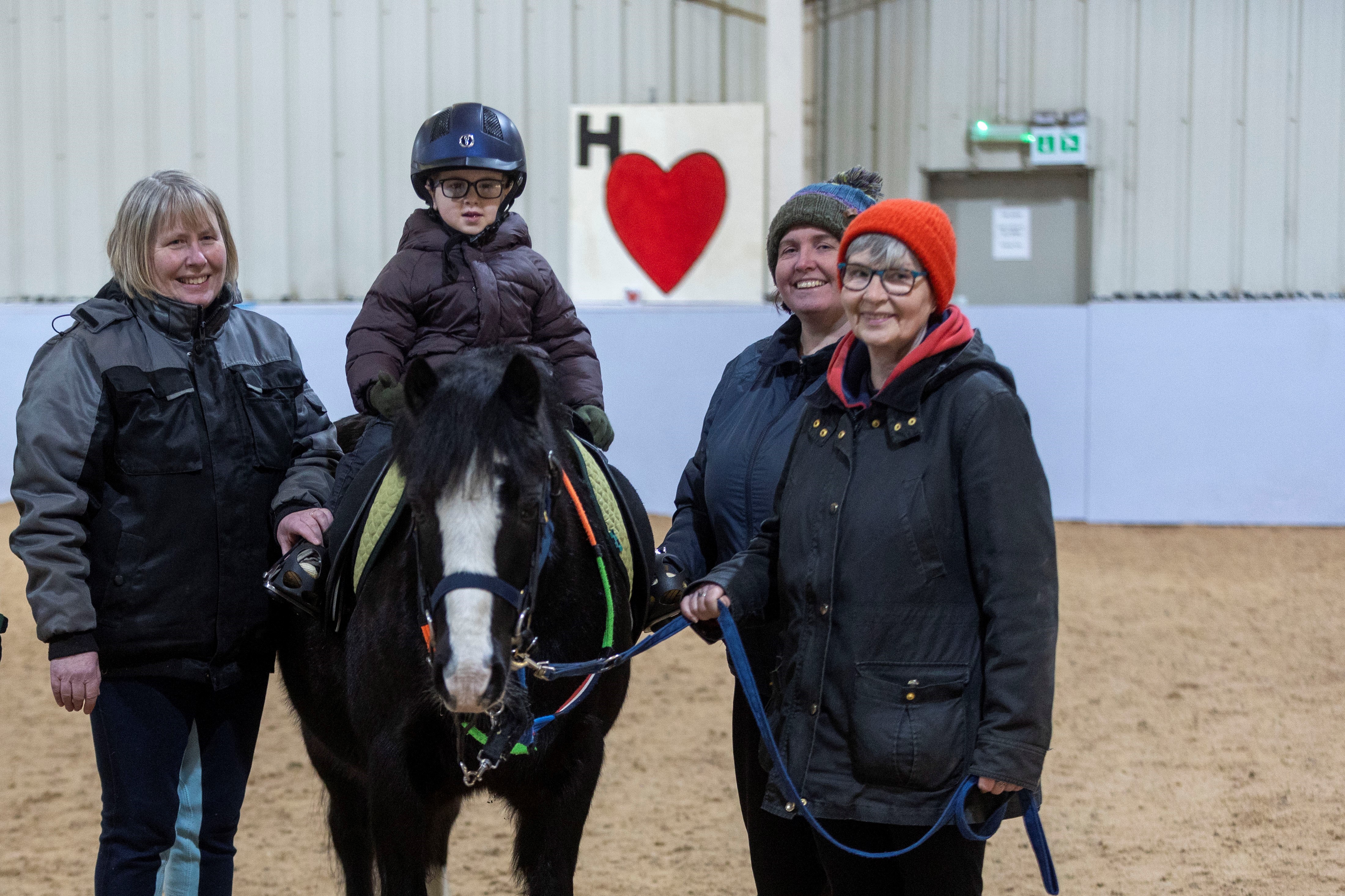 Glasgow riding school supports 120 children with disabilities
