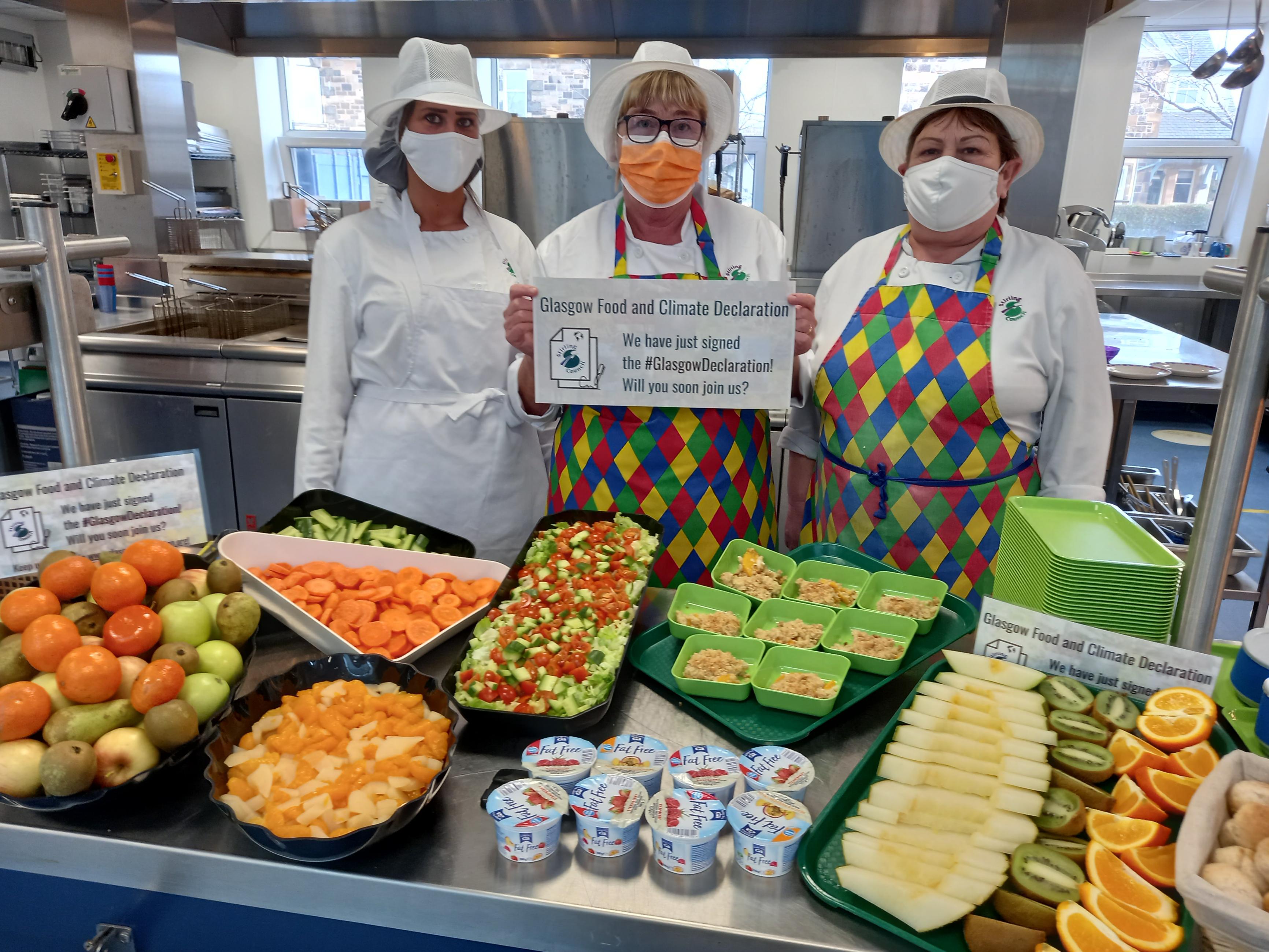 Stirling Council signs Glasgow Food and Climate Declaration