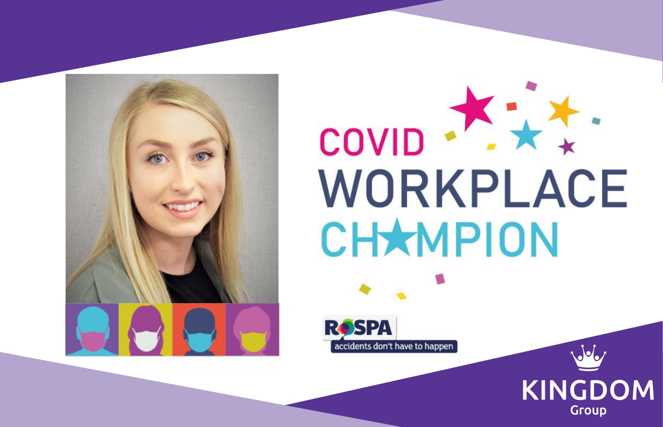 Kingdom health & safety trainee named RoSPA Covid Workplace Champion