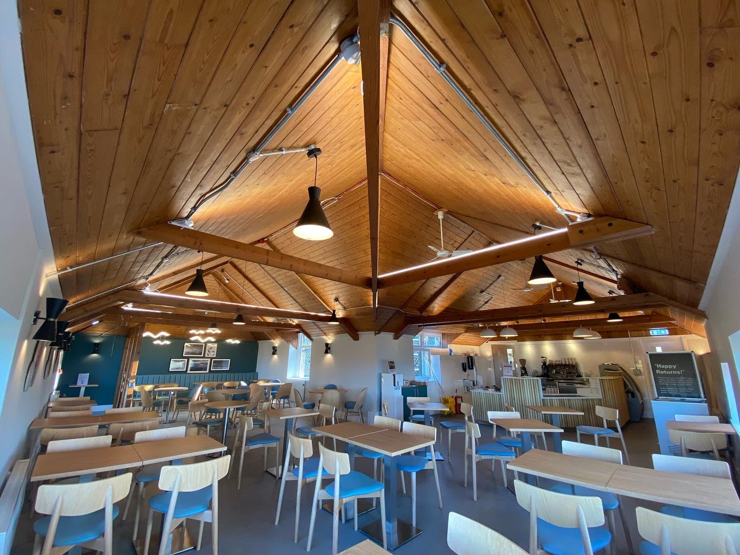 Spot on lighting for RSPB Loch Leven's new café