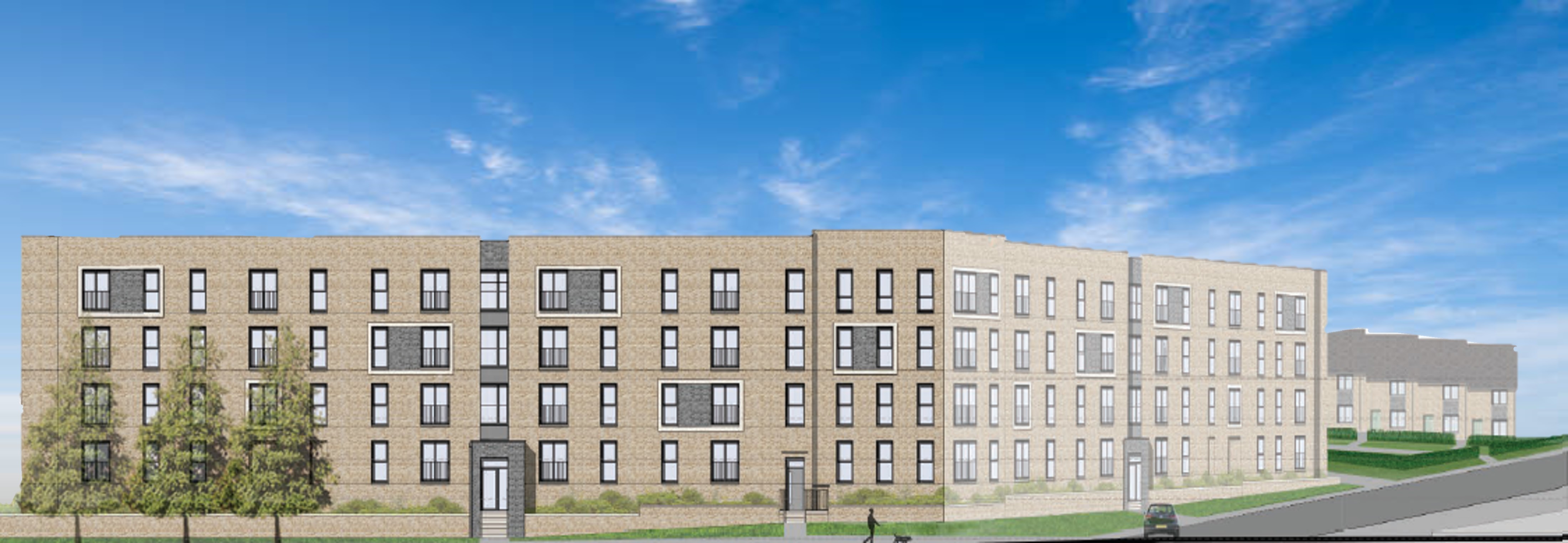 Planning granted for 136 homes at Glasgow’s Royston Road