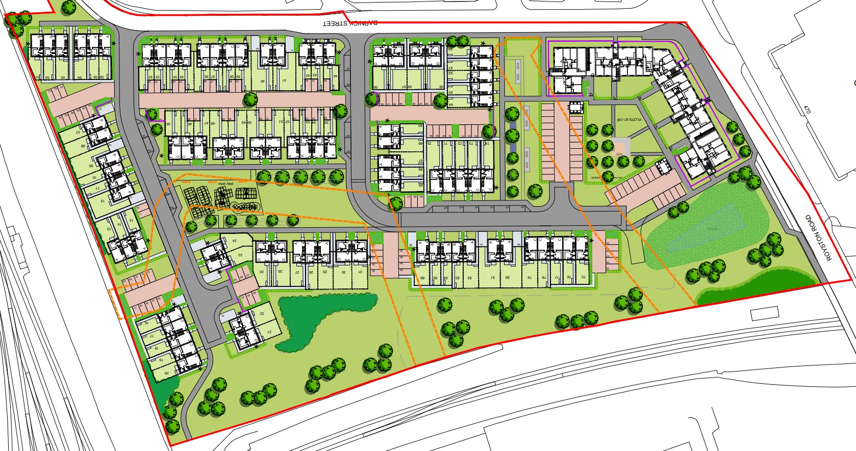 Planning granted for 136 homes at Glasgow’s Royston Road