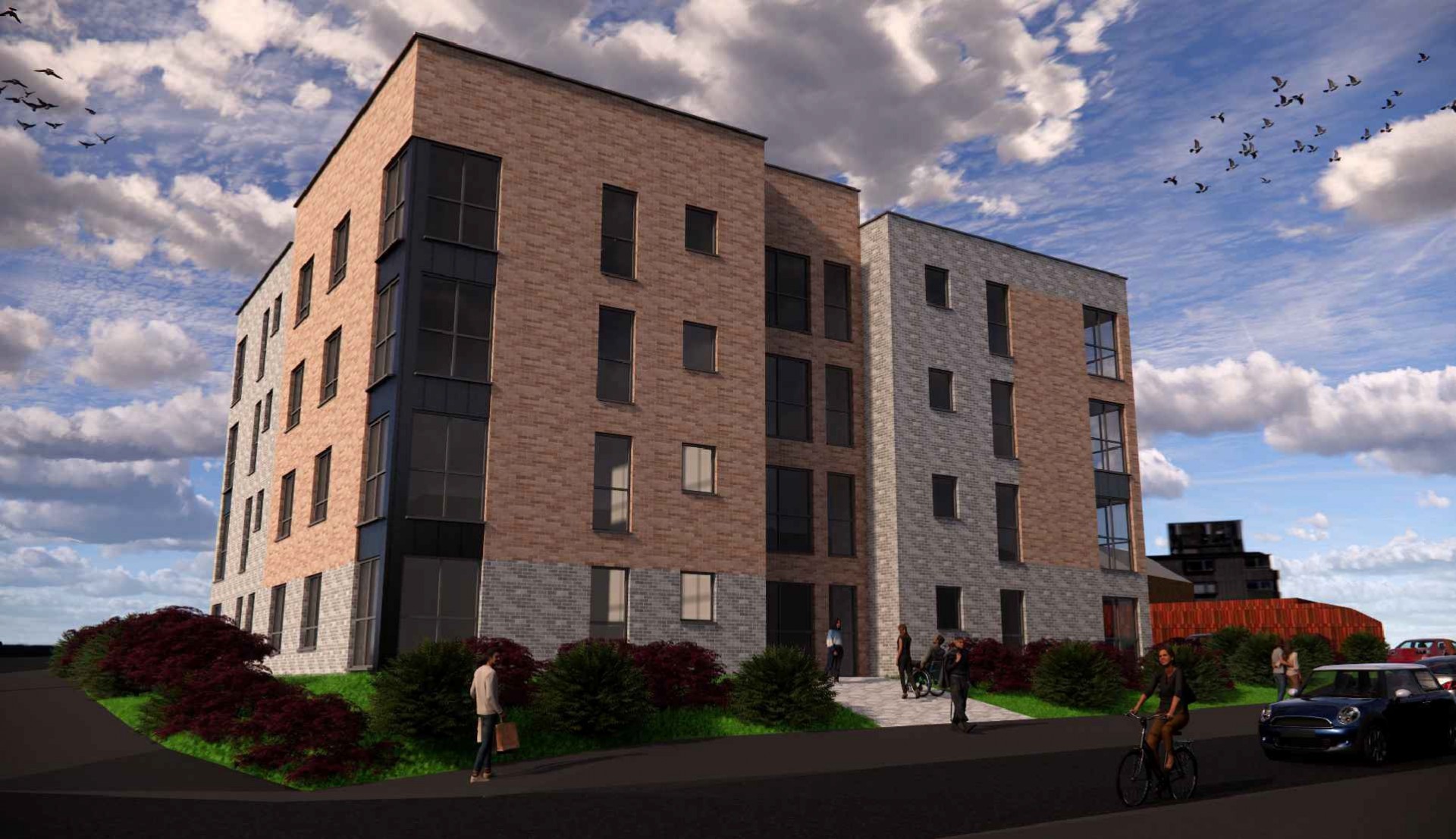 Cranhill flats bid returns with revised designs