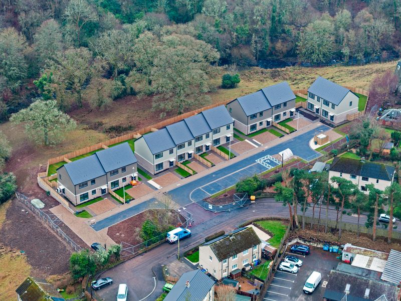 Rural Stirling Housing Association unveils 14 new homes at Croftamie