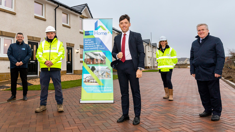 Partnership delivers new homes for rent in East Kilbride
