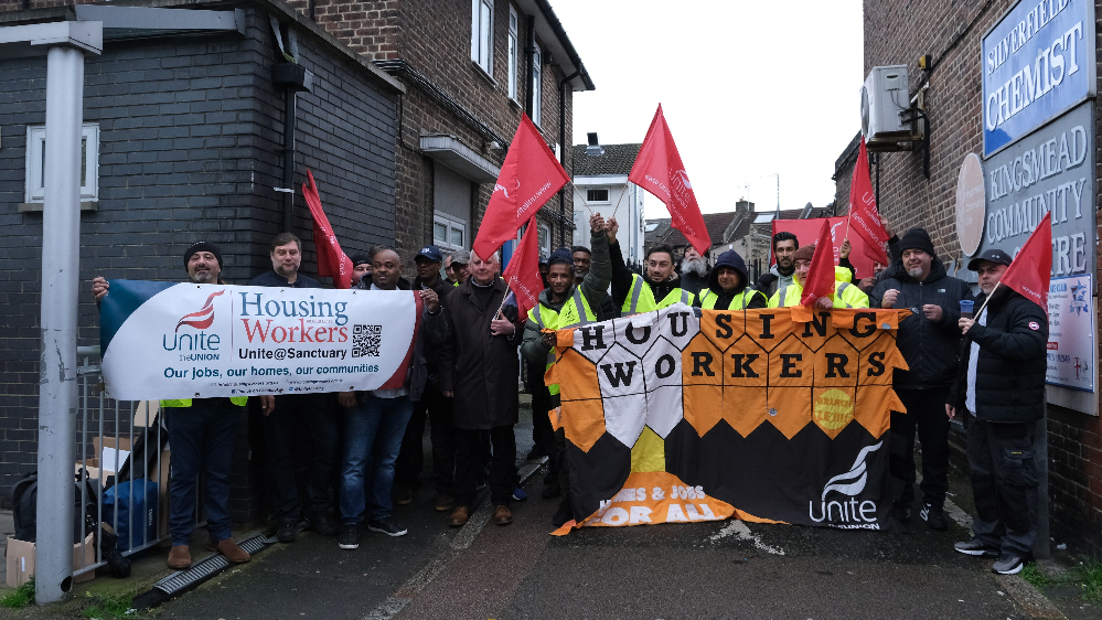 England: Sanctuary housing pay strikes bring repairs to halt
