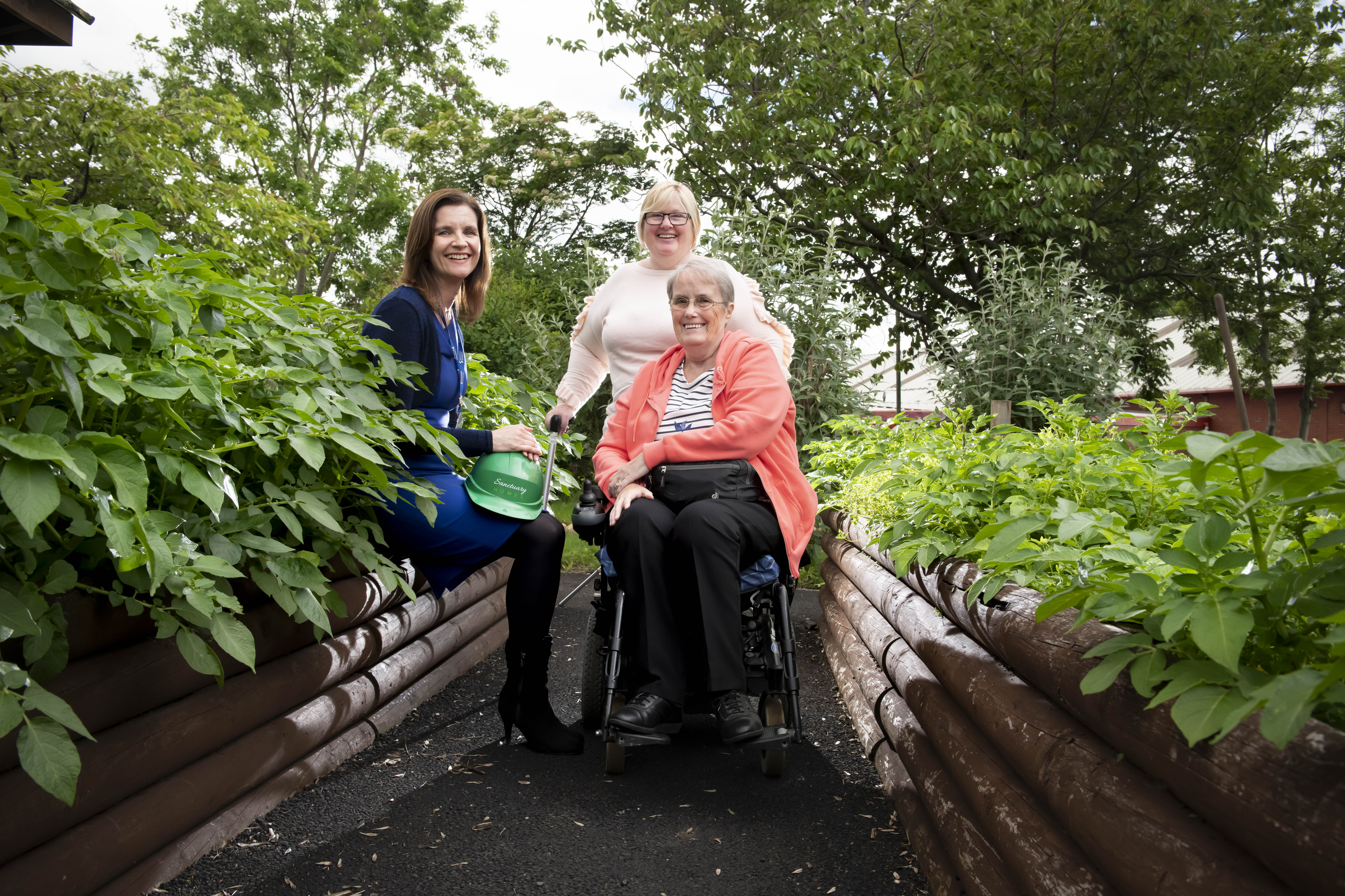 Centre users gladly led up garden path after Sanctuary renovation