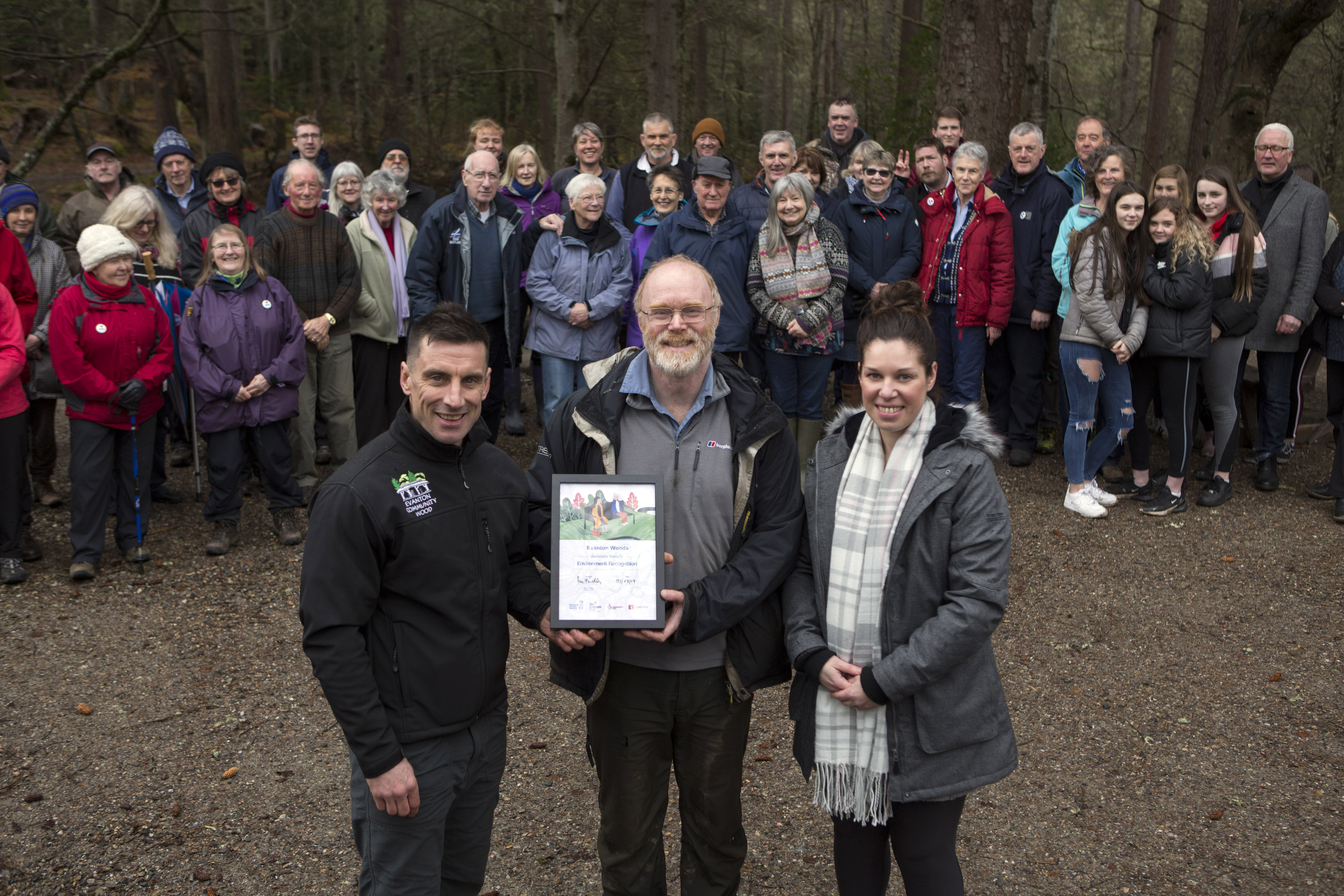 Scotland’s first dementia friendly woodland opens