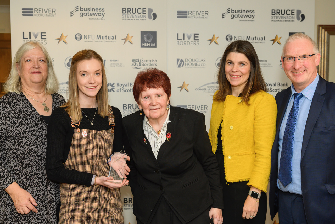 Eildon wins two awards at Scottish Borders Chamber of Commerce event