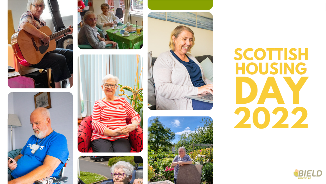 Bield's elderly tenants share green goals for future generations as part of Scottish Housing Day