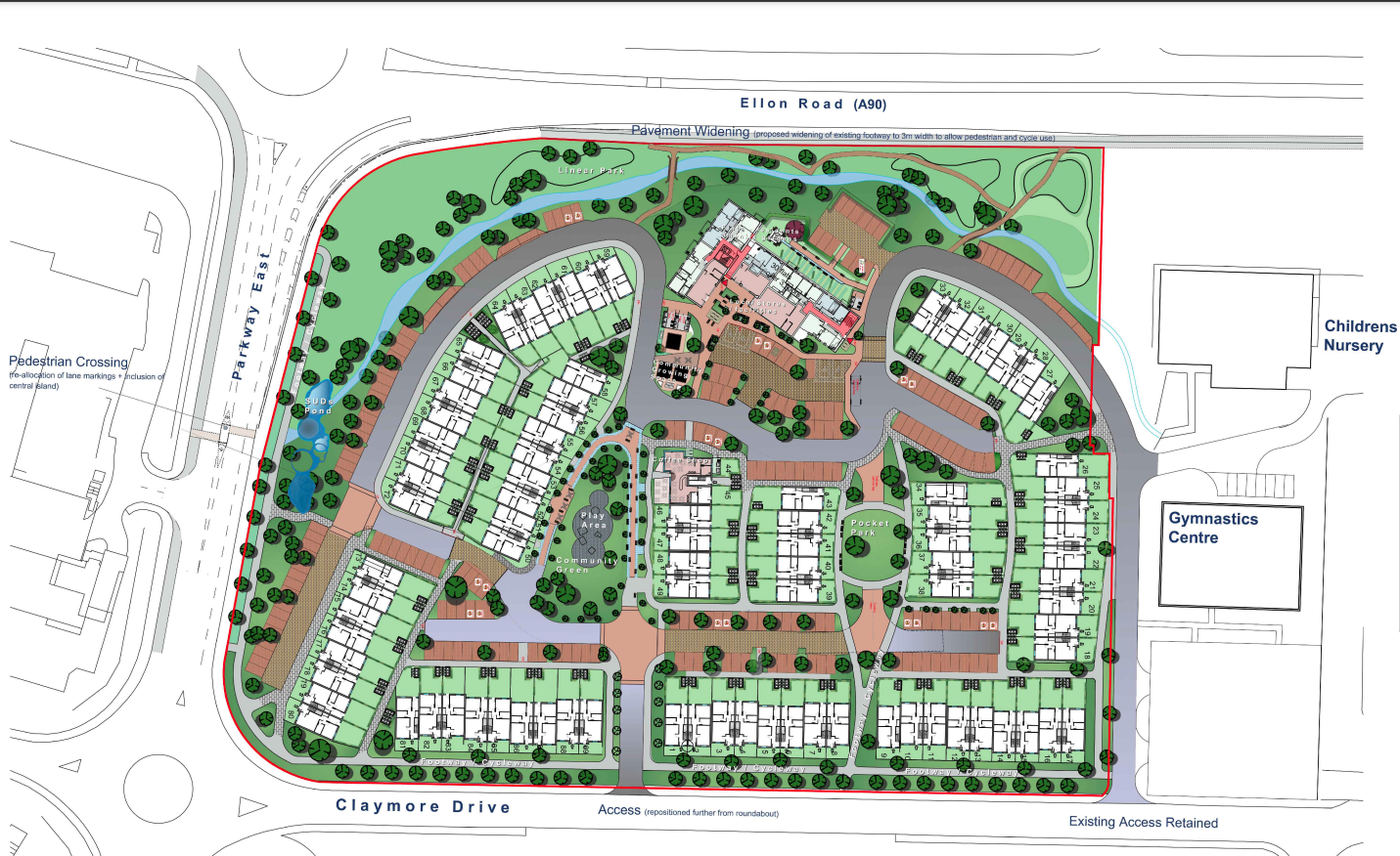 Plans for new homes in Silverburn House site approved in principle