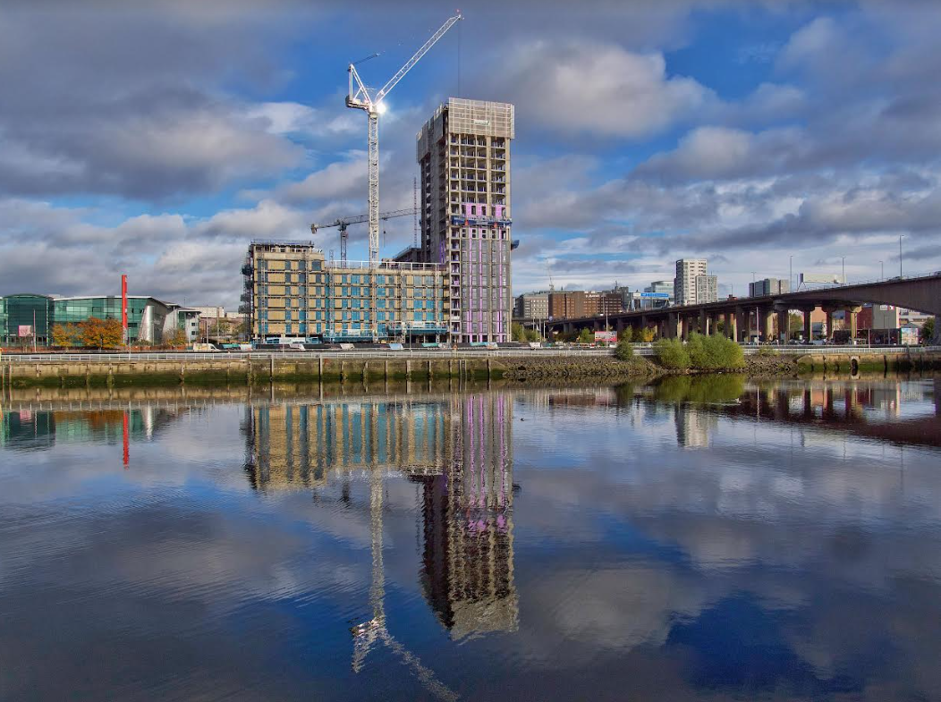 Glasgow build-to-rent development tops out
