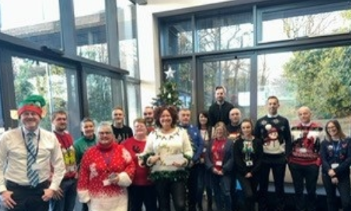 Tollcross Housing Association staff raise funds for Cash for Kids