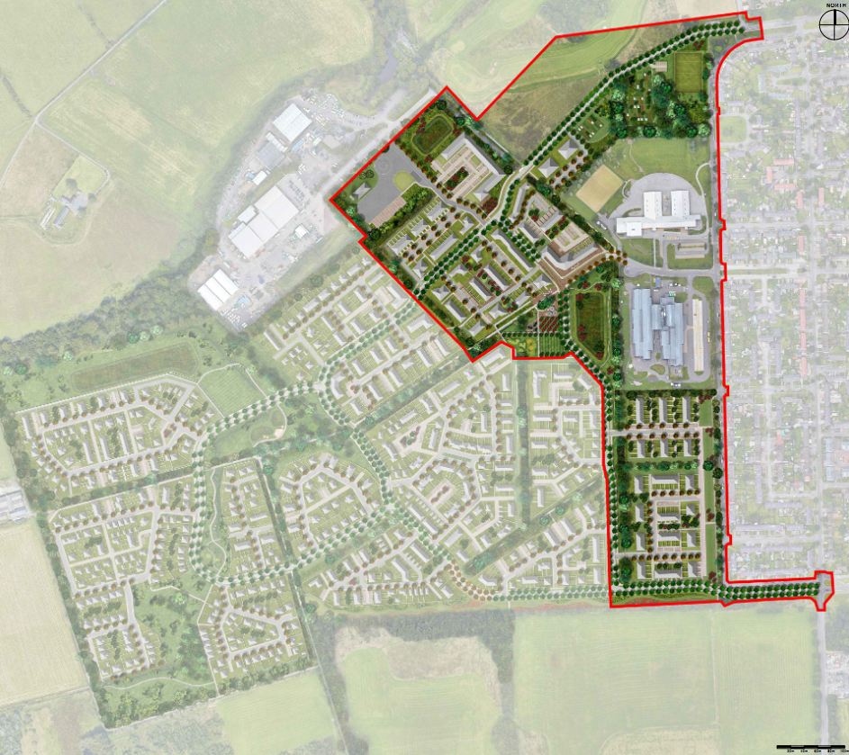 Aberdeen submits blueprint for 1,650 new homes