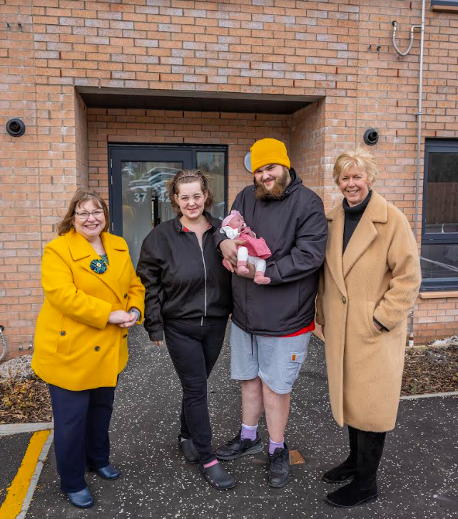 Trust delivers on promise with 42 affordable homes in Wishaw town centre