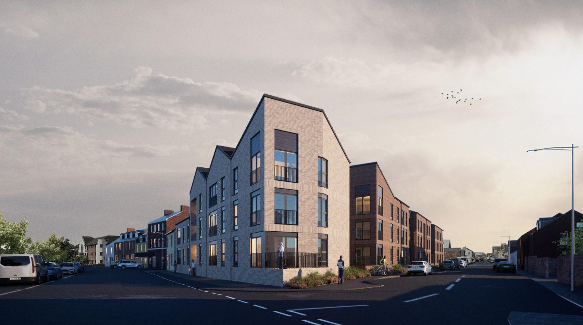 Plans revised for affordable flats in Ayr