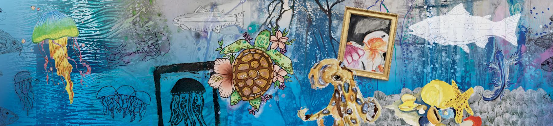 Pupils’ ‘natural world’ artwork goes on display across Wyndford estate