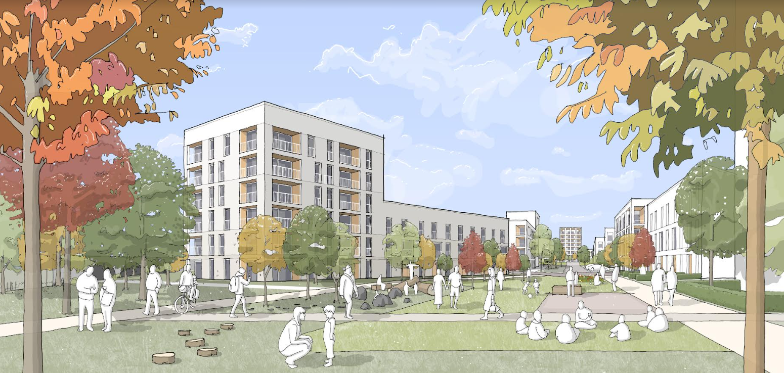 Wheatley unveils updated £100m Wyndford regeneration plan