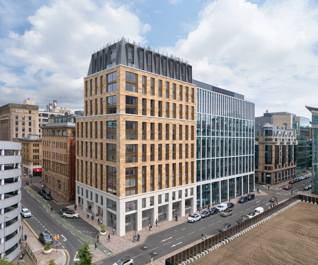 Full plans lodged for Glasgow office to student development