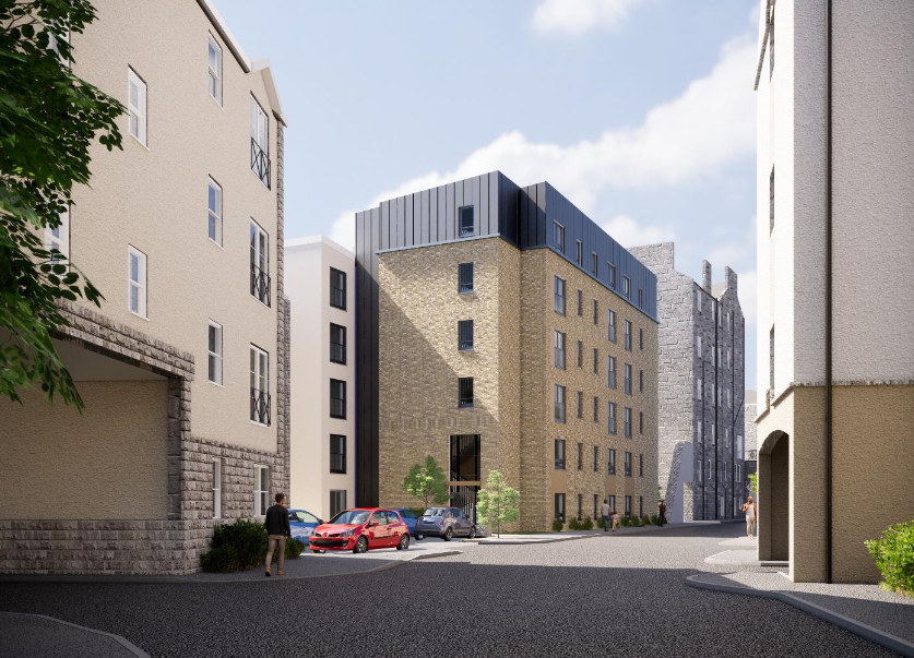 Councillors urged to approve new apartment block at Aberdeen warehouse site