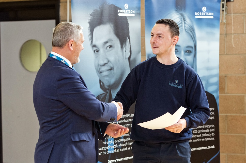 Residents offered employment opportunities thanks to Robertson and West of Scotland Housing Association