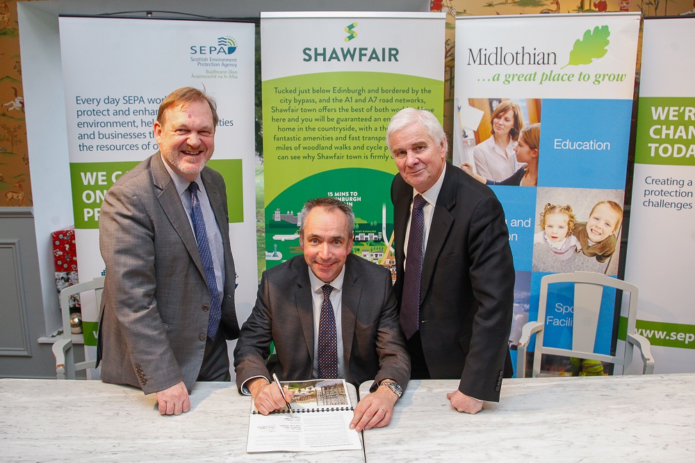 Landmark agreement launched to create exemplar new town at Shawfair