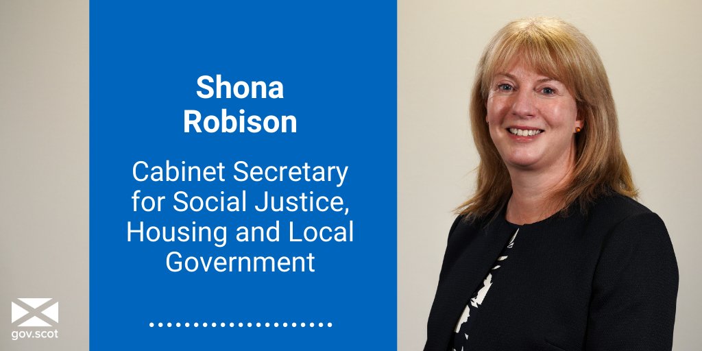 Shona Robison named cabinet secretary for social justice, housing and local government