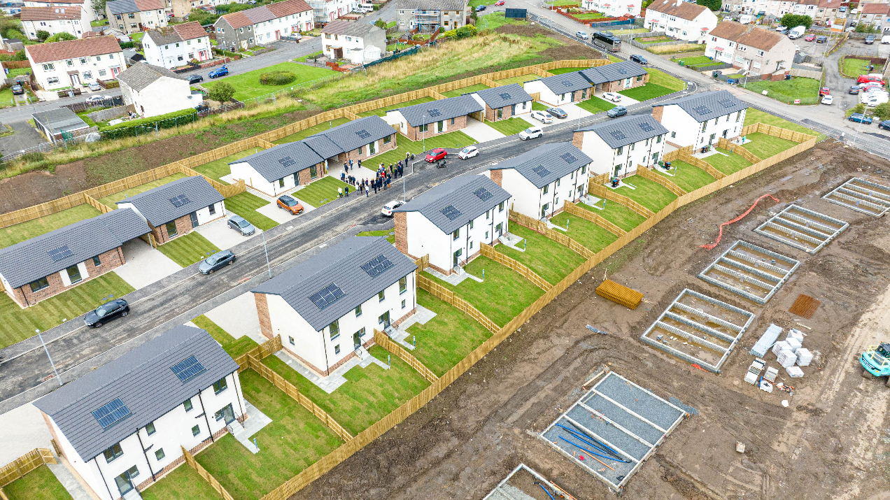 100 modular homes handed over in Kilmarnock
