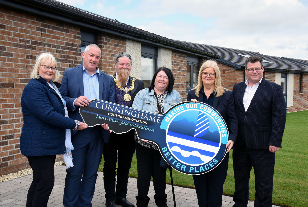 100 modular homes handed over in Kilmarnock