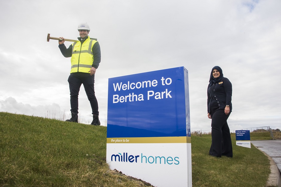 Miller Homes breaks ground at Bertha Park