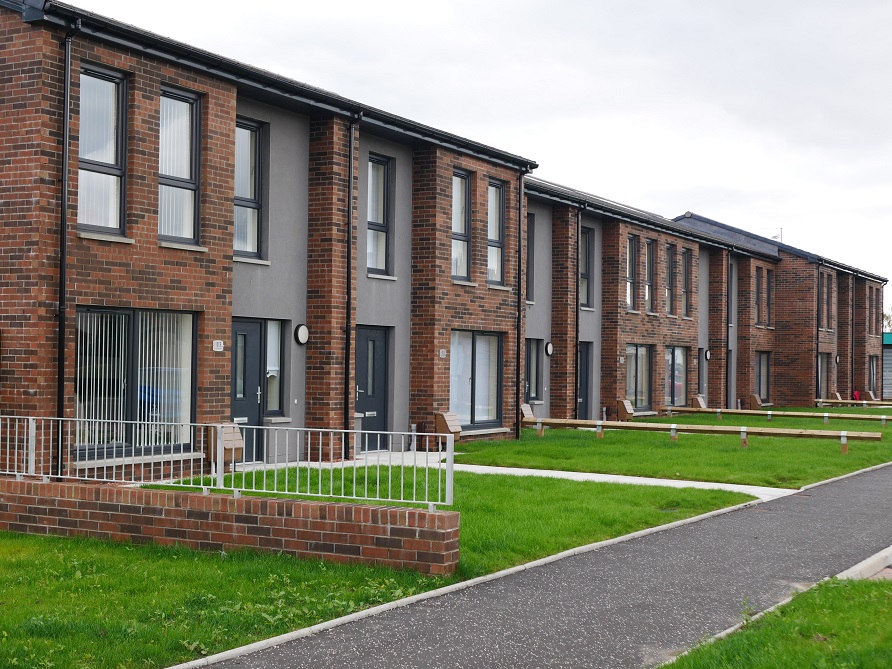 Slaemuir ‘stub blocks’ replaced with new modern properties